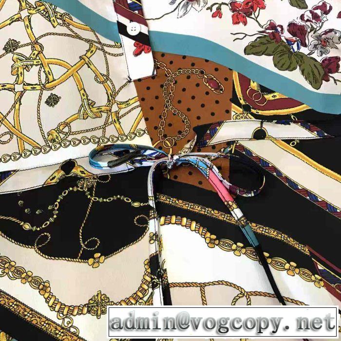 ワンピース 2色可選 2019年春夏のトレンドアイテム 今年流大人っぽさ エルメス HERMES