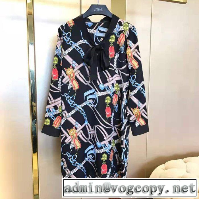 2019年春夏流行ファッション 今期のトレンド定番アイテム エルメス HERMES ワンピース 2色可選