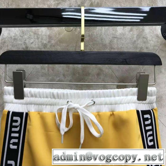 ワンピース 2色可選 2019年最新ファッション 今旬のシルエットバランス ミュウミュウ MIUMIU