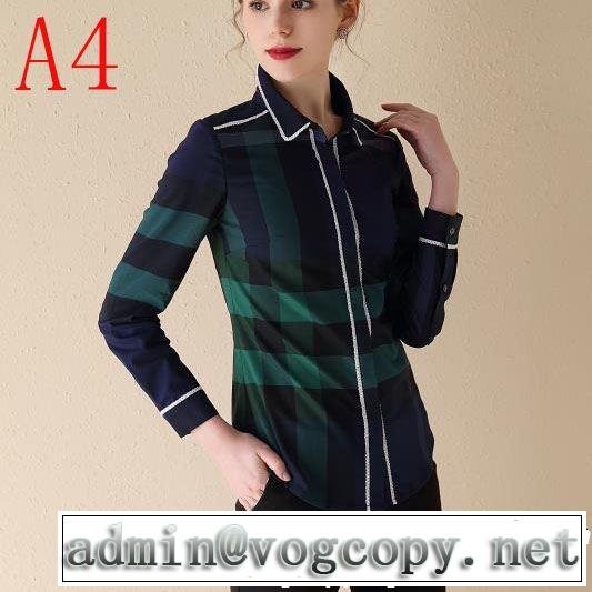 長袖 シャツ レディース 多色可選 BURBERRY バーバリー 2019春夏は人気定番 春夏らしい爽やかさ