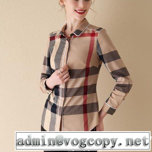 長袖 シャツ レディース 多色可選 BURBERRY バーバリー 2019春夏は人気定番 春夏らしい爽やかさ