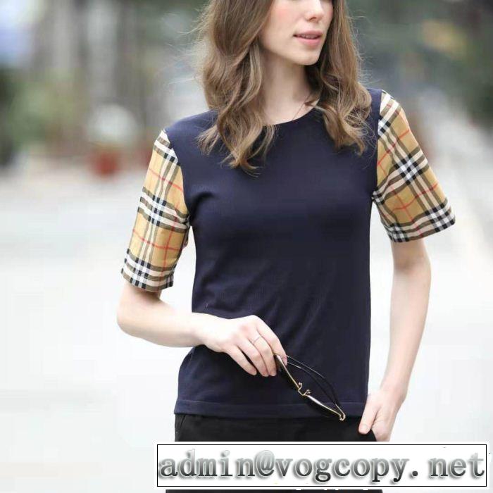半袖Tシャツ 3色可選 定番のスタイル春夏限定 大人カジュアル夏ファッション2019 BURBERRY バーバリー