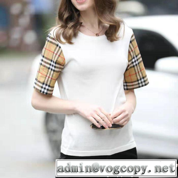 半袖Tシャツ 3色可選 定番のスタイル春夏限定 大人カジュアル夏ファッション2019 BURBERRY バーバリー