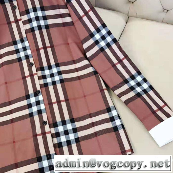 長袖 シャツ レディース 上品なリラックス感 2019春夏のトレンド新商品 今人気の秘訣 BURBERRY バーバリー