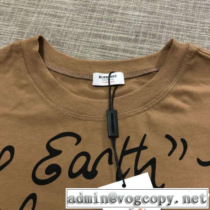 最新のトレンドブランド人気的 2019年春夏流行ファッション 高級感が好評です BURBERRY バーバリー 半袖Tシャツ