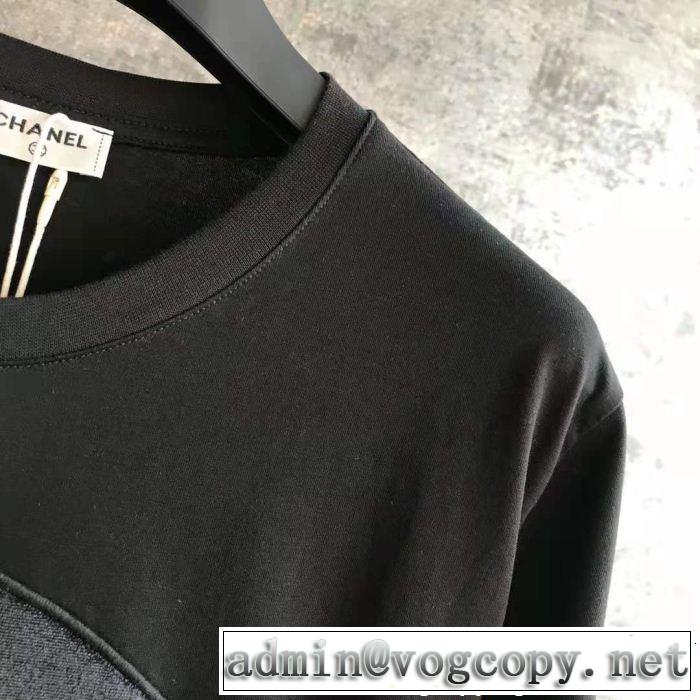 CH CH 半袖Tシャツ 3色可選 2019春夏も引き続きトレンド 今年春夏ファション流行り