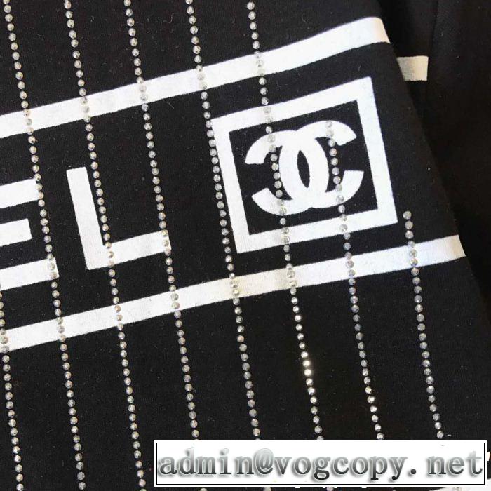 CH CH 半袖Tシャツ 2色可選 スタイリッシュに新着 2019年の春夏に着たい 通勤の定番