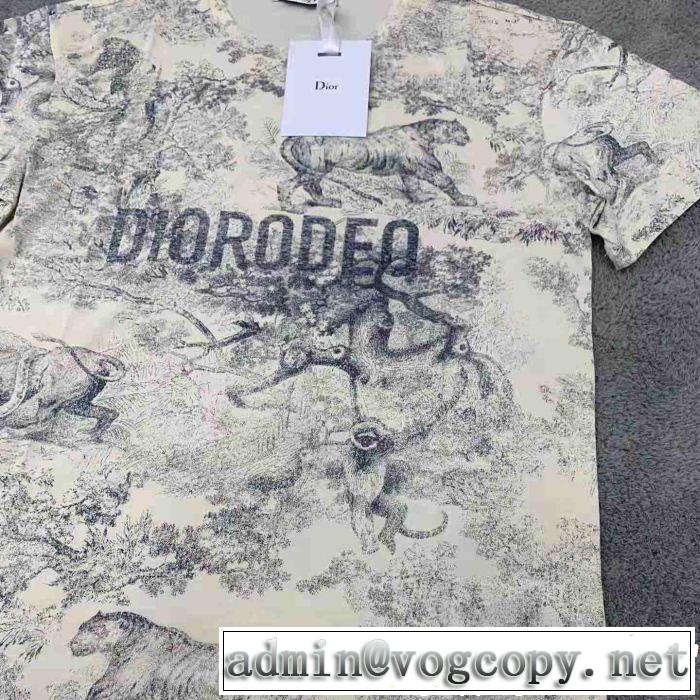 2019春夏トレンドアイテム 最も目立ったブランド新品 DIOR ディオール 半袖Tシャツ