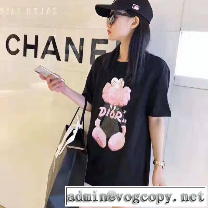 今流行のストリート上品 DIOR ディオール 半袖Tシャツ 2色可選 2019SSのトレンド商品