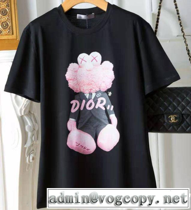今流行のストリート上品 DIOR ディオール 半袖Tシャツ 2色可選 2019SSのトレンド商品