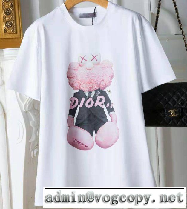 今流行のストリート上品 DIOR ディオール 半袖Tシャツ 2色可選 2019SSのトレンド商品