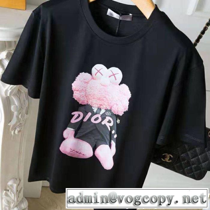 今流行のストリート上品 DIOR ディオール 半袖Tシャツ 2色可選 2019SSのトレンド商品