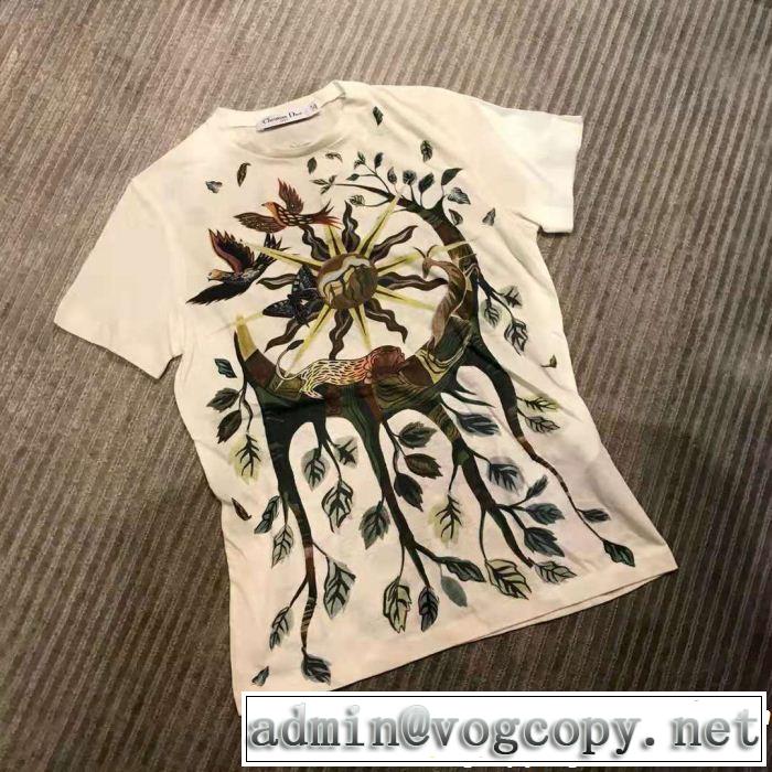DIOR ディオール 半袖Tシャツ2019年春夏シーズンの人気 グッと大人っぽい印象に