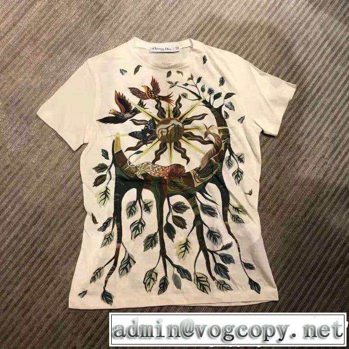 DIOR ディオール 半袖Tシャツ2019年春夏シーズンの人気 グッと大人っぽい印象に