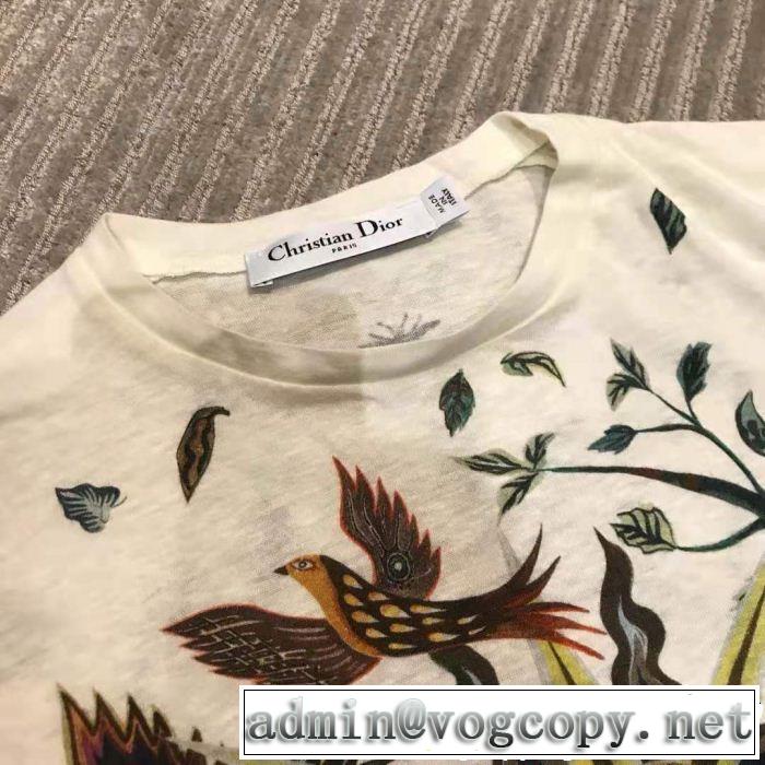 DIOR ディオール 半袖Tシャツ2019年春夏シーズンの人気 グッと大人っぽい印象に
