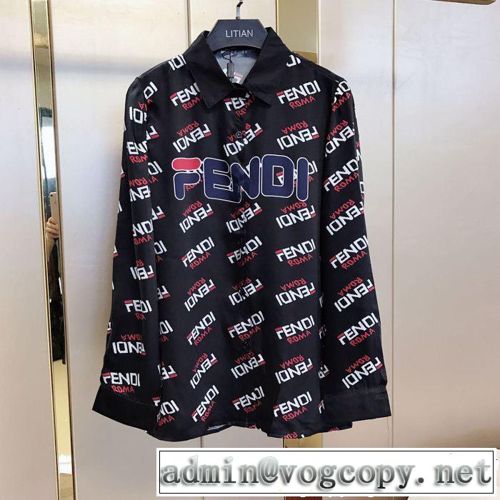 FENDI フェンディ 長袖 シャツ レディース 素敵なスタイルで夏の定番 2019年春夏流行ファッション
