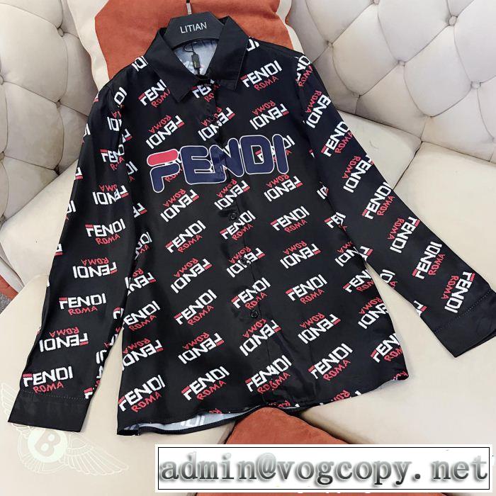 FENDI フェンディ 長袖 シャツ レディース 素敵なスタイルで夏の定番 2019年春夏流行ファッション