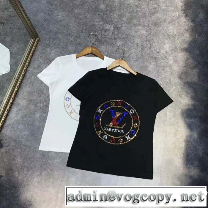 半袖Tシャツ 2色可選 LOUIS VUITTON ルイ ヴィトン 2019年春夏シーズンの人気 今季は特に注目ファション