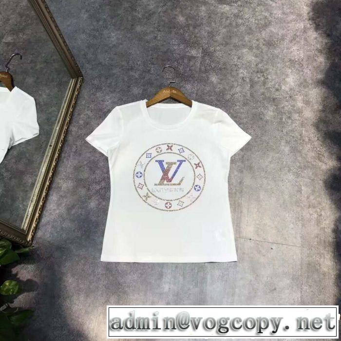 半袖Tシャツ 2色可選 LOUIS VUITTON ルイ ヴィトン 2019年春夏シーズンの人気 今季は特に注目ファション