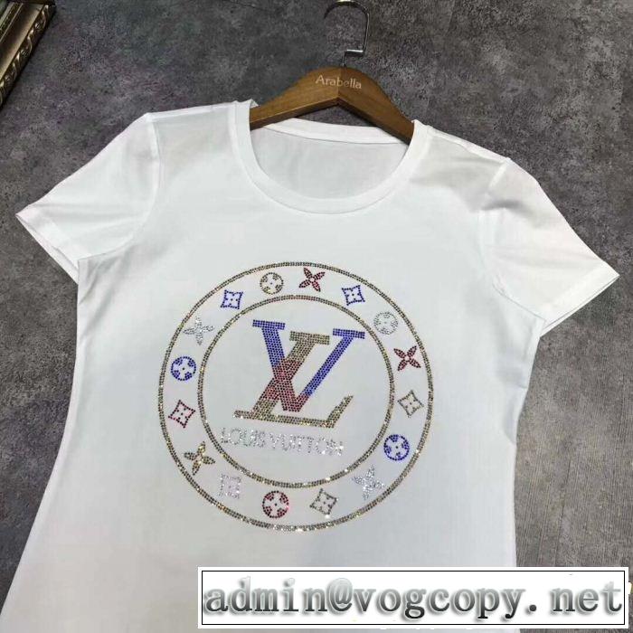 半袖Tシャツ 2色可選 LOUIS VUITTON ルイ ヴィトン 2019年春夏シーズンの人気 今季は特に注目ファション