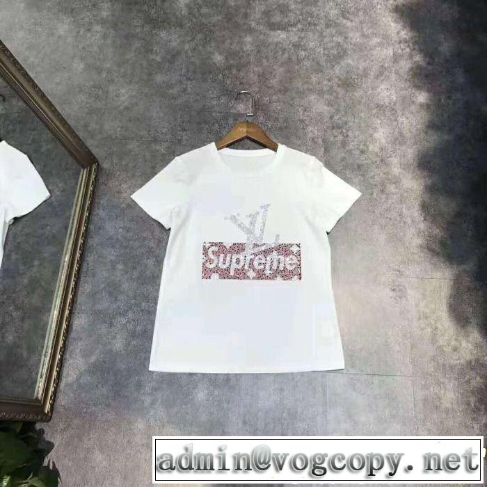 LOUIS VUITTON ルイ ヴィトン 半袖Tシャツ 2色可選 今流行りの最新コレクション 2019春夏トレンドアイテム