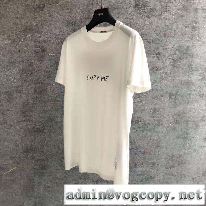 リラックススタイルが実現 2019年春夏のトレンドアイテム ミュウミュウ MIUMIU 半袖Tシャツ