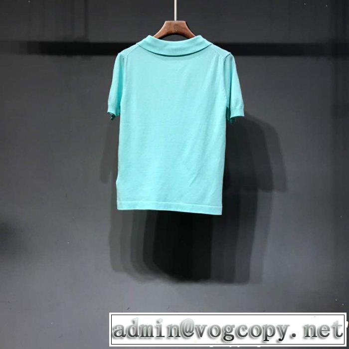 2019春夏人気トレンドアイテム 海外セレブは大人気 ミュウミュウ MIUMIU 半袖Tシャツ 2色可選