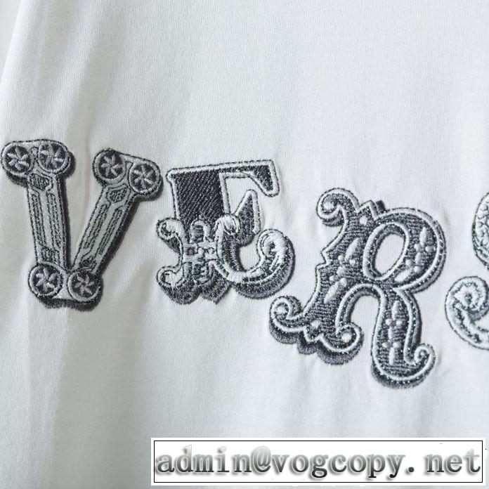 2019春夏人気トレンドアイテム 最新のトレンドブランド人気的 VERSACE ヴェルサーチ 半袖Tシャツ