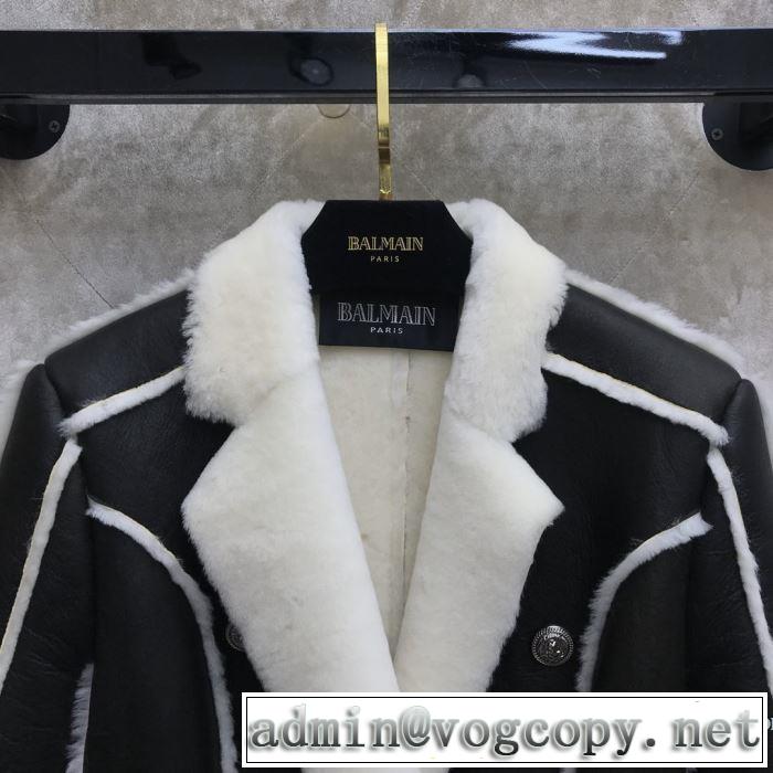 2019-20秋冬トレンドファッション バルマン BALMAIN 最新秋冬トレンドをチェック トッパーコート 秋冬流行りファション