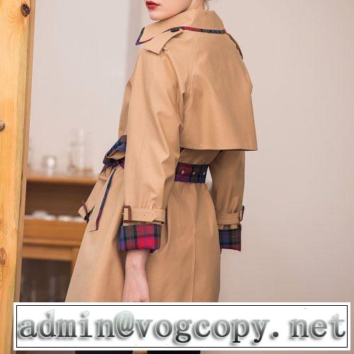 春夏新作を一気見せ BURBERRY2019春夏の流行ファッション3色可選 バーバリーポンチョコート