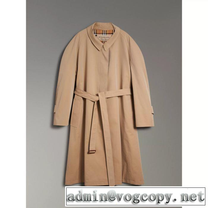 BURBERRY ロングコート新商品☆完売必至 バーバリー2019SS 最新先取りおしゃれなロゴ入り