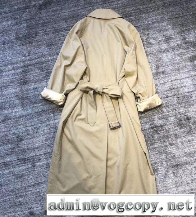BURBERRY ロングコート新商品☆完売必至 バーバリー2019SS 最新先取りおしゃれなロゴ入り