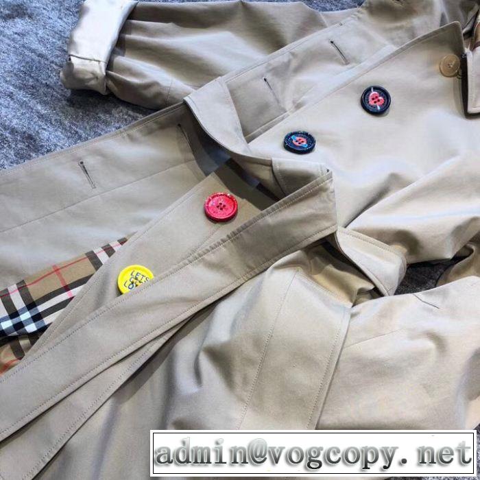 BURBERRY ロングコート新商品☆完売必至 バーバリー2019SS 最新先取りおしゃれなロゴ入り