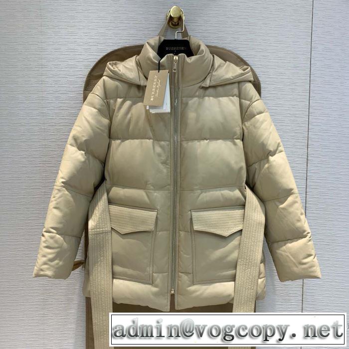 秋こそ楽しめるアイテム ダウンジャケット 今年らしいおすすめ新品 バーバリー BURBERRY 2色可選 2019秋断然ブランド推し