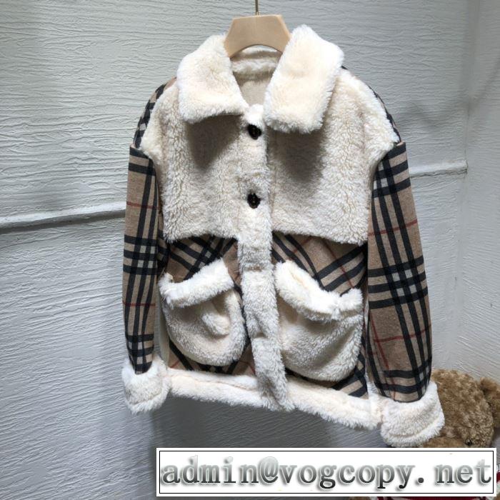 オシャレスタイルが今年流 バーバリー 今季トレンド抜け感新品 BURBERRY ハーフコート 2019-20秋冬取り入れやすい