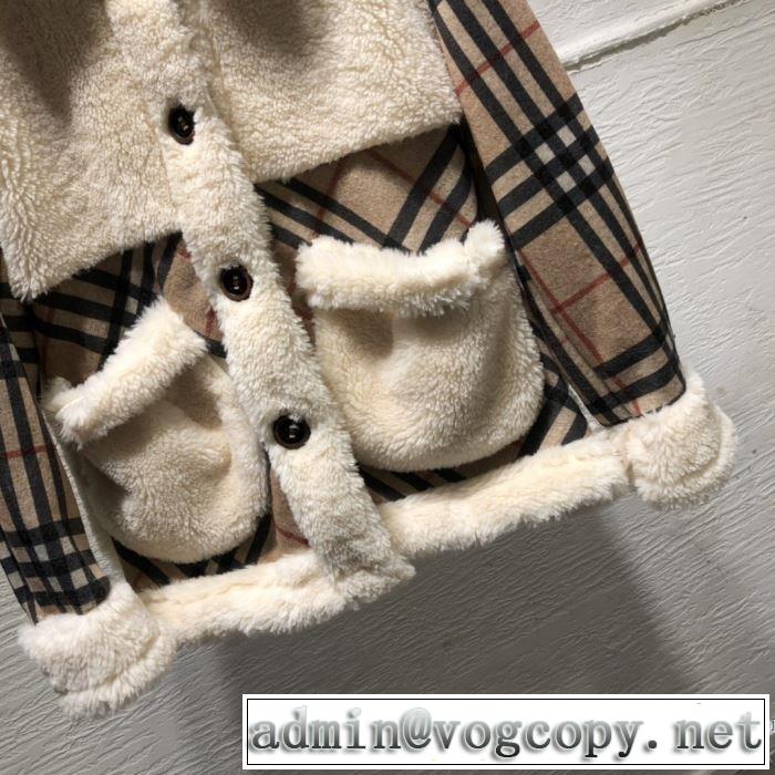 オシャレスタイルが今年流 バーバリー 今季トレンド抜け感新品 BURBERRY ハーフコート 2019-20秋冬取り入れやすい
