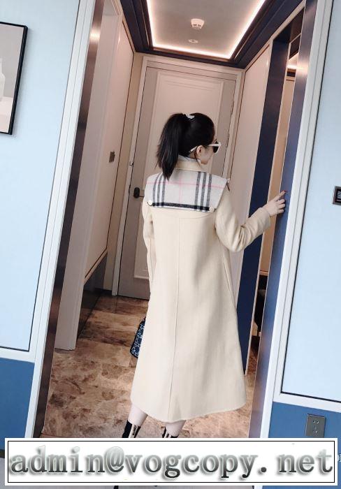 3色可選 とにかく完璧ブランド新作 バーバリー秋服コーデ2019年版  BURBERRY トッパーコート 大胆なチェックの人気トレンド