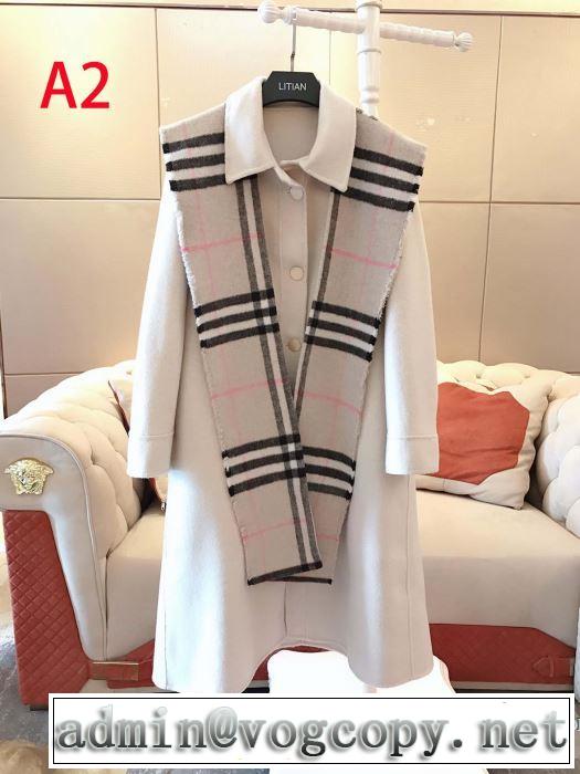 3色可選 とにかく完璧ブランド新作 バーバリー秋服コーデ2019年版  BURBERRY トッパーコート 大胆なチェックの人気トレンド