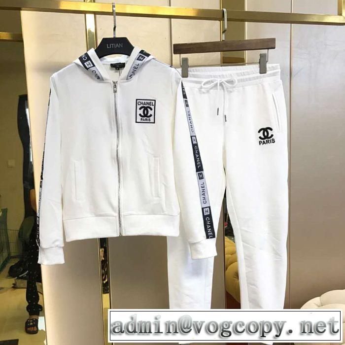2019夏ファション新品 CH希少限定 CH 2色可選上下セットすごく稀少カラー