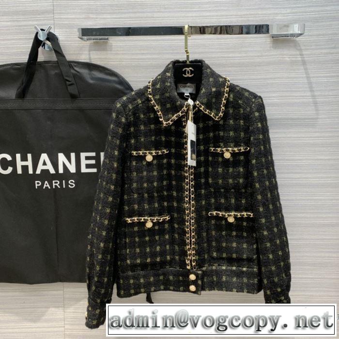 さわやかに新品おすすめ ハーフコート CH2019秋冬トレンドアイテム  CH 今年注目な新品セール