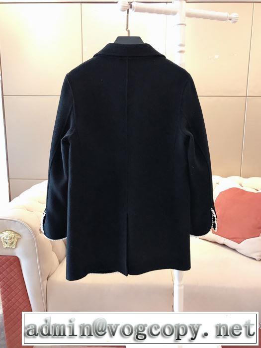 ロングコートオシャレスタイルが今年流  2色可選 CH今季トレンド抜け感新品  CH 2019-20秋冬取り入れやすい