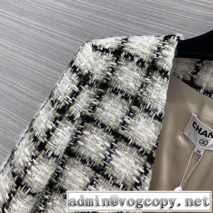 秋服コーデ2019年版 CH CH 大胆なチェックの人気トレンド 上下セット 秋にはやる最新作を先取り