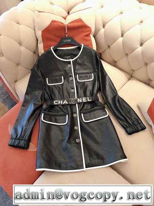 2019秋、イチオシ上品 CH新作アイテムが今年流  CH 2色可選 今シーズン注目のアイテム ロングコート