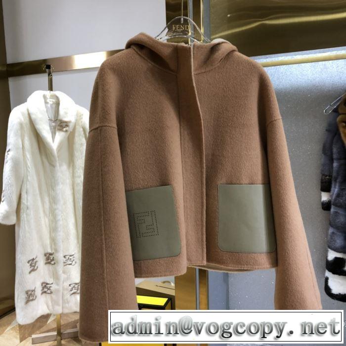 ハーフコート　秋冬にお世話になる定番　フェンディ【最新】2019年秋冬のトレンド速報　FENDI　優しいのに存在感