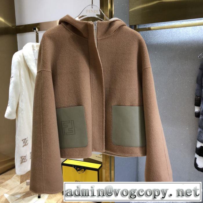 ハーフコート　秋冬にお世話になる定番　フェンディ【最新】2019年秋冬のトレンド速報　FENDI　優しいのに存在感