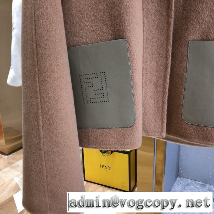 ハーフコート　秋冬にお世話になる定番　フェンディ【最新】2019年秋冬のトレンド速報　FENDI　優しいのに存在感