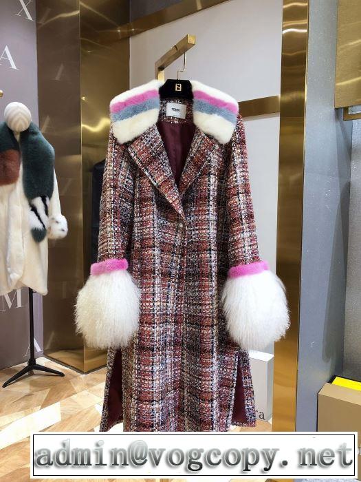 お洒落で秋冬注目トレンド　コート　更にトレンドが急上昇中　フェンディ FENDI　【2019秋冬】の注目トレンド