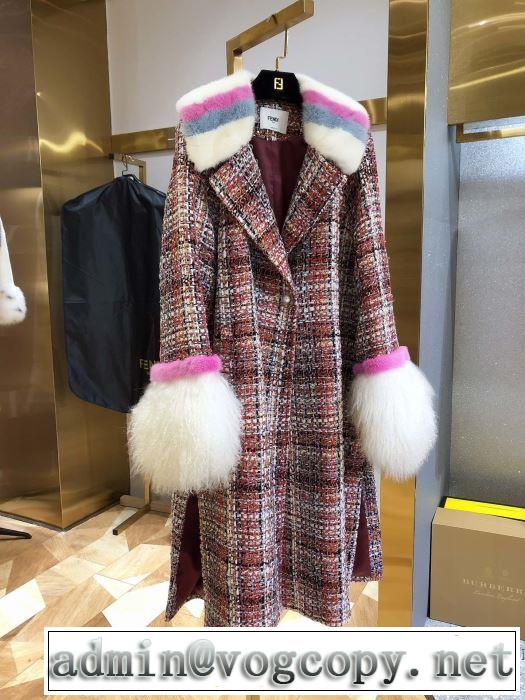 お洒落で秋冬注目トレンド　コート　更にトレンドが急上昇中　フェンディ FENDI　【2019秋冬】の注目トレンド