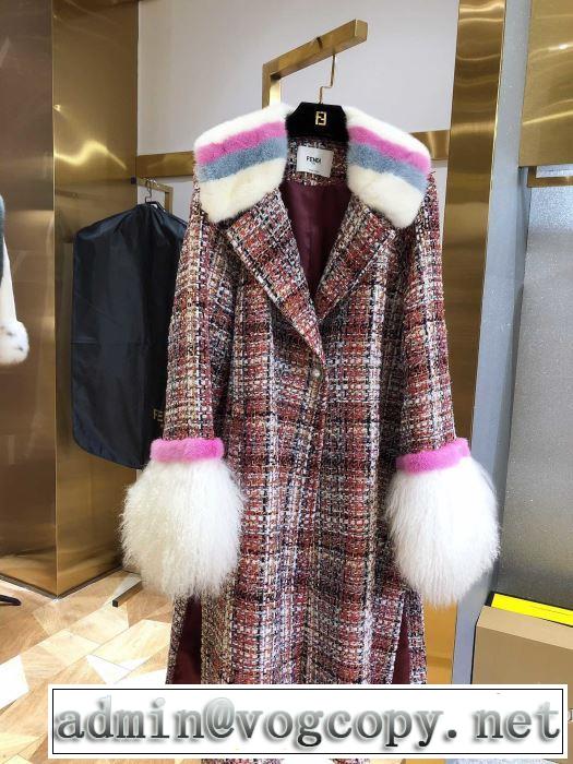 お洒落で秋冬注目トレンド　コート　更にトレンドが急上昇中　フェンディ FENDI　【2019秋冬】の注目トレンド