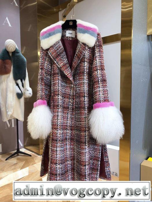 お洒落で秋冬注目トレンド　コート　更にトレンドが急上昇中　フェンディ FENDI　【2019秋冬】の注目トレンド